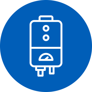 An icon of a boiler