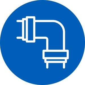 An icon of pipes